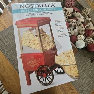 Nostalgia Red Hot Air Popcorn Maker